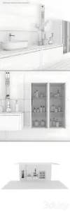 Bathroom furniture set rush