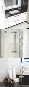 Furniture decor in the bathroom