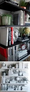 Black white decor 2
