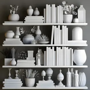 Black white decor 3