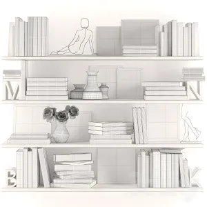 Bookshelf decoration 2