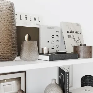 Decor with books