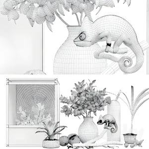 Decorative chameleon