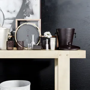 Decorative console table