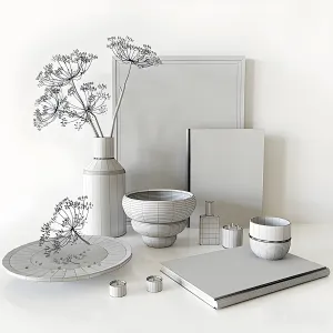 Decorative dill branches