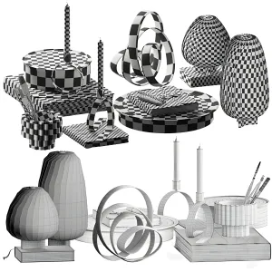 Decorative geometric