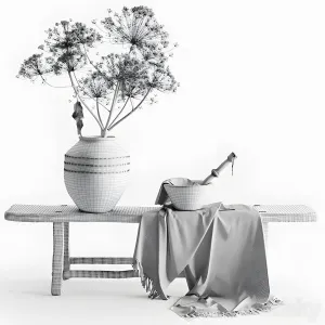 Decorative in a rustic style