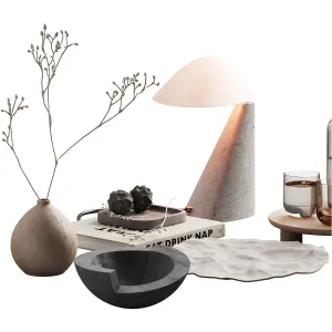 Decorative japandi accessories kit