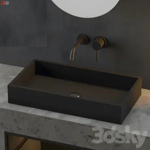 Modern gray bathroom 19