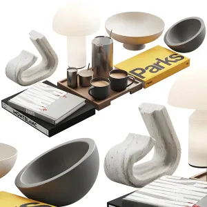 Decorative set 032 american style neutral decor