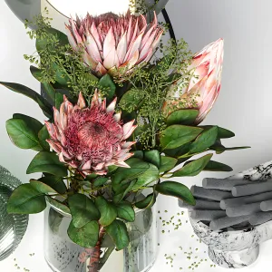 Decorative with a bouquet of proteus