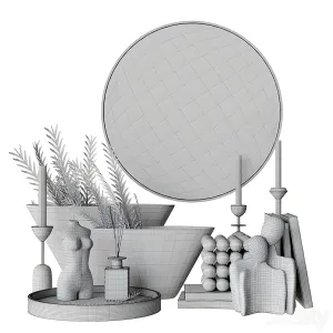 Decorative with bas relief