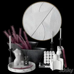 Decorative with bas relief