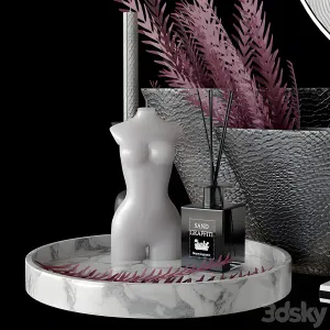 Decorative with bas relief