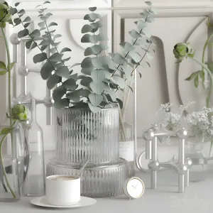 Decorative with cap of coffee