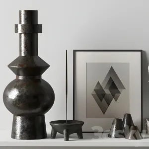 Decorative with ceramic
