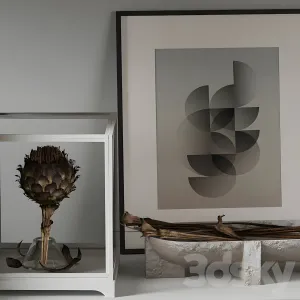 Decorative with ceramic