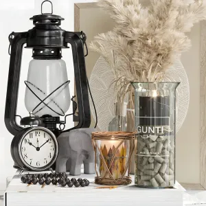 Decorative with clock