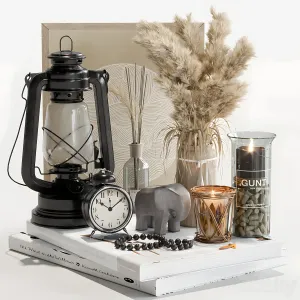 Decorative with clock