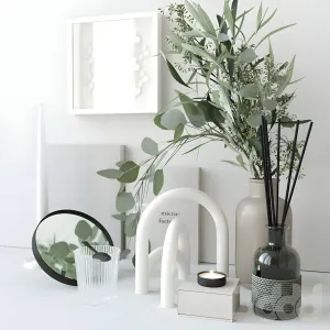 Decorative with eucalyptus