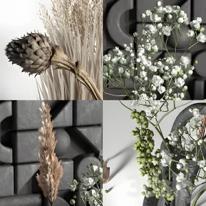 Decorative with gypsophila manifesto