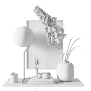 Decorative with pampas grass