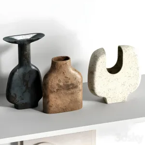 Decorative with panels vases other decor