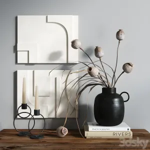 Decorative with poppy