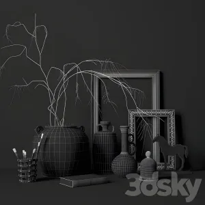 Decorative with vases 2