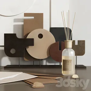 Gypsum panno decorative