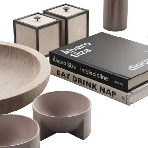 Living decor set nature accessories 02