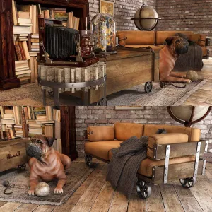 Loft decorative set 2