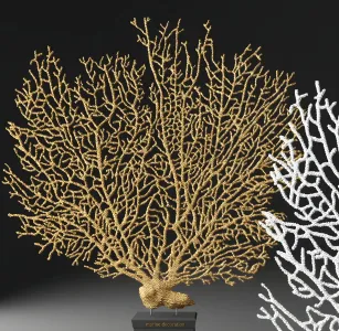 Marine decor coral