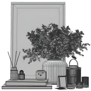 Pampas decor set 2