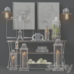 Pottery barn decorative set