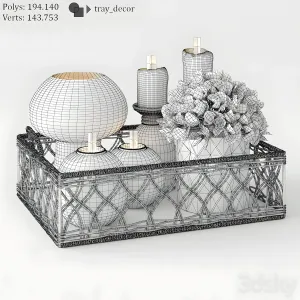 Tray decor