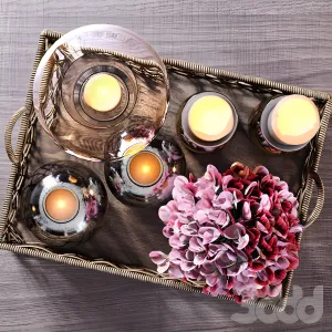 Wicker tray