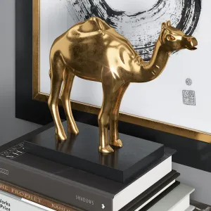 William sonoma yak horn on black stand