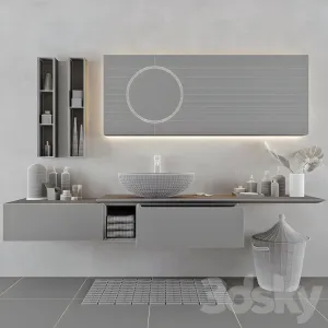 Set of bathroom furniture modulnova infinity