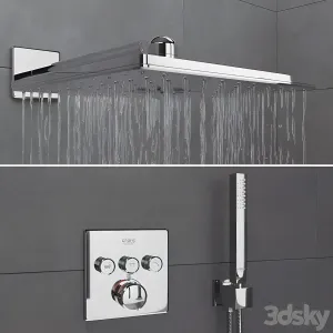 Shower room grohe set 01