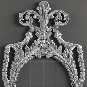 Dresser with mirror guildmaster