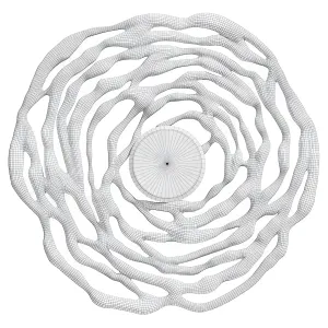 Mirror rose garda decor