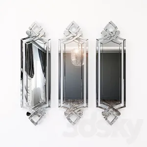 Mirrors in the art deco style