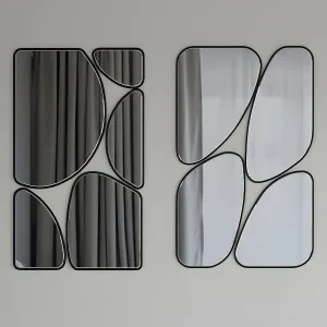 Mirrors quadrant set