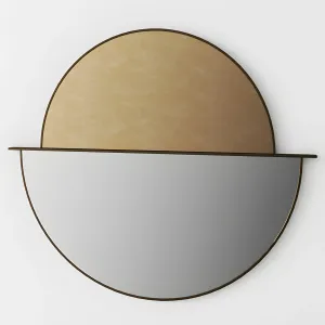 Moon by shake mirror
