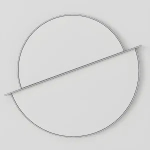 Moon by shake mirror