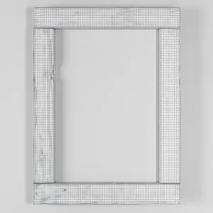 Rh reclaimed railroad ties mirror