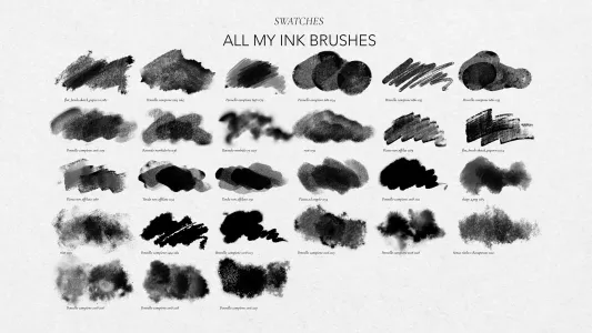 Ink Effect Brushes