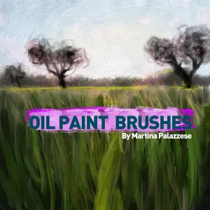 Oil Paint Photoshop Brushes