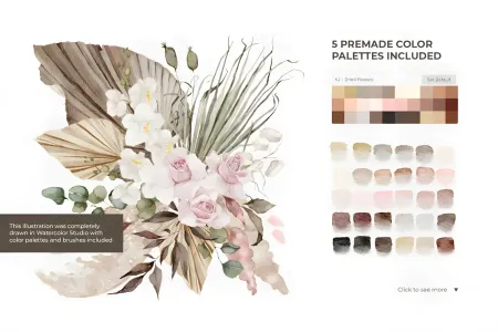 Procreate Watercolor Brush Kit